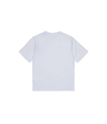 25FW [키즈] MM6 메종마르지엘라 티셔츠 M60897 MM02Y M6100 White - MM6 MAISON MARGIELA