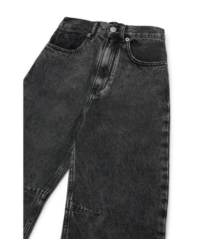 25FW [키즈] MM6 메종마르지엘라 진 M60844 MM06D M602 Black - MM6 MAISON MARGIELA