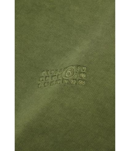 25FW [키즈] MM6 메종마르지엘라 니트/스웻셔츠 M60867 MM06A M6514 Green - MM6 MAISON MARGIELA