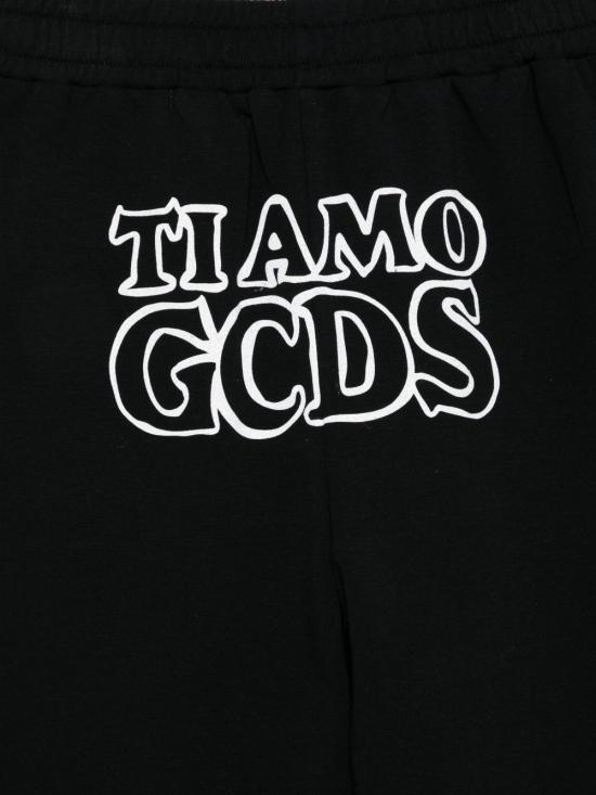 25FW [키즈] 지씨디에스 스트레이트 팬츠 B2JW3025BA5 99 Black - GCDS