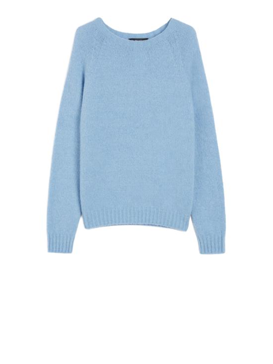 25FW 위켄드막스마라 GHIACCI 기아치 크루넥 스웨터 2525366151600 GHIACCI003 Clear Blue