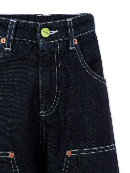 25FW [키즈] 바로우 진 F5BKJGDP206 126 Blue - BARROW