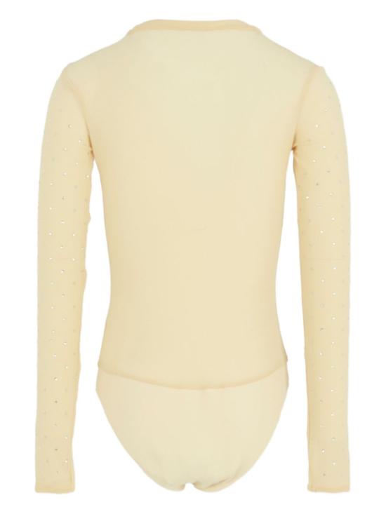 25FW [키즈] 핑코 탑 KFBD002 C TU023 D819 Cream - PINKO