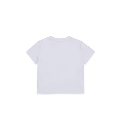 25FW [키즈] 디젤 티셔츠 J02371 KYAUN K100 White - DIESEL