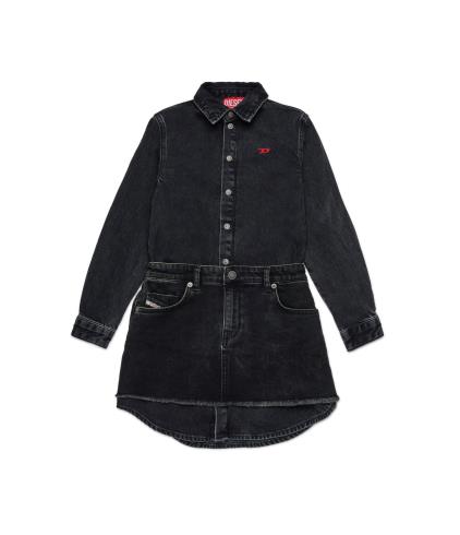 25FW [키즈] 디젤 원피스 J02350 KXBPT K900 Black