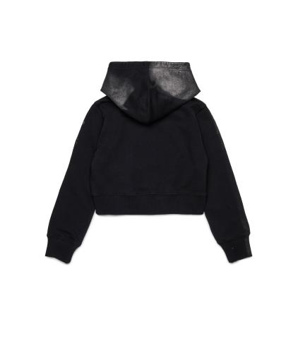 25FW [키즈] 디젤 니트/스웻셔츠 J02376 KYAZU K900 Black - DIESEL