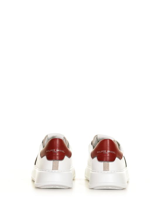  필립모델 스니커즈 BTLU WX11 BIANCO BORDEAUX - PHILIPPE MODEL