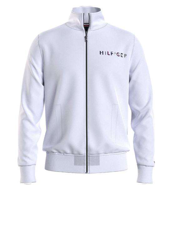  타미힐피거 스웨터 MW0MW32357 YBR White