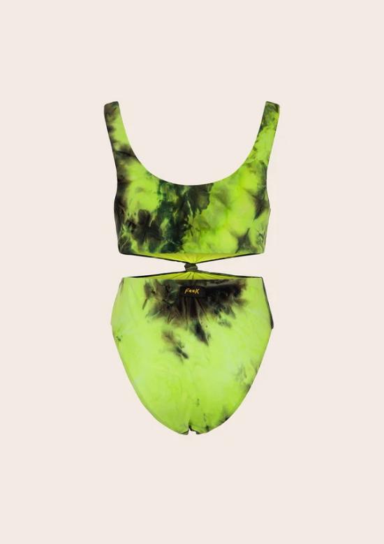 25SS [키즈] 퍽 프로젝트 수영복/비치웨어 G3C03TK FY Green - F**K