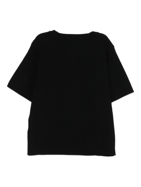 25FW [키즈] 라니우스 티셔츠 F5LKJGKE043 110 Black - LANEUS