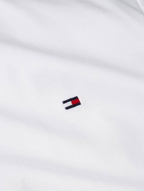  타미힐피거 반팔 티셔츠 MW0MW33202 YBR WHITE - TOMMY HILFIGER