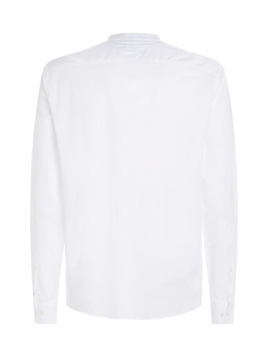  타미힐피거 긴팔 셔츠 MW0MW34641 YCF OPTIC WHITE - TOMMY HILFIGER