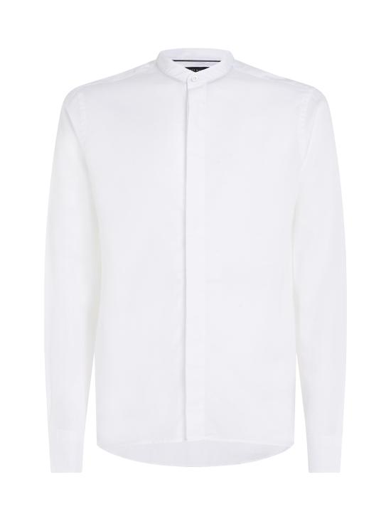  타미힐피거 긴팔 셔츠 MW0MW34641 YCF OPTIC WHITE