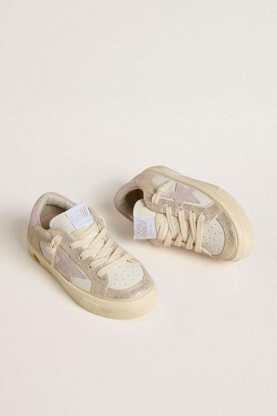 25FW [키즈] 골든구스 스니커즈 GYF00495 F007435 82984 White