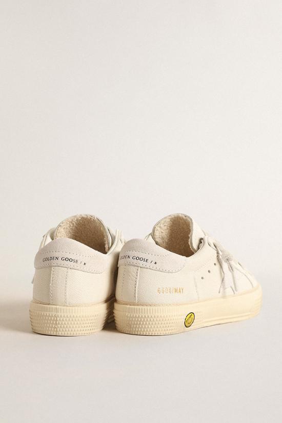 25FW [키즈] 골든구스 스니커즈 GYF00495 F004814 10100 White - GOLDEN GOOSE