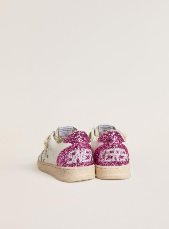 25FW [키즈] 골든구스 스니커즈 GJF00439 F007453 11115 White - GOLDEN GOOSE