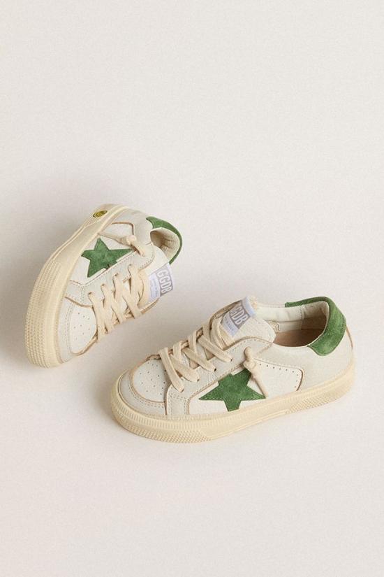 25FW [키즈] 골든구스 스니커즈 GYF00495 F007441 10613 White