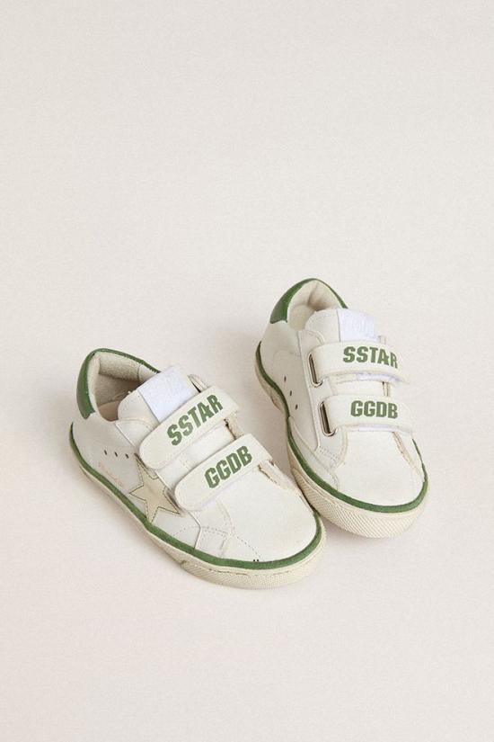 25FW [키즈] 골든구스 스니커즈 GJF00111 F007425 12268 White