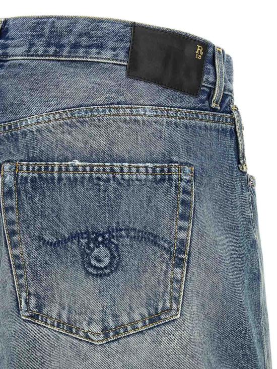  알13 숏팬츠 R13W6055969C Blue - R13