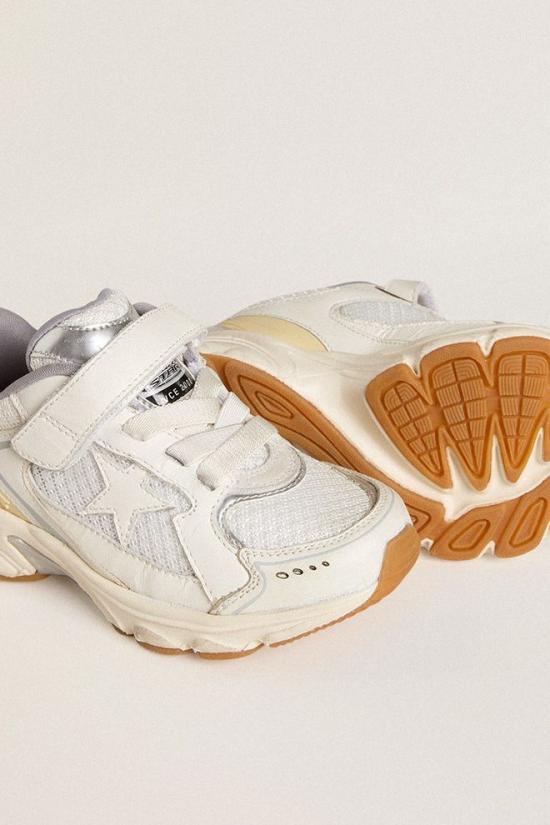 25FW [키즈] 골든구스 스니커즈 GJF00724 F007611 10565 White - GOLDEN GOOSE