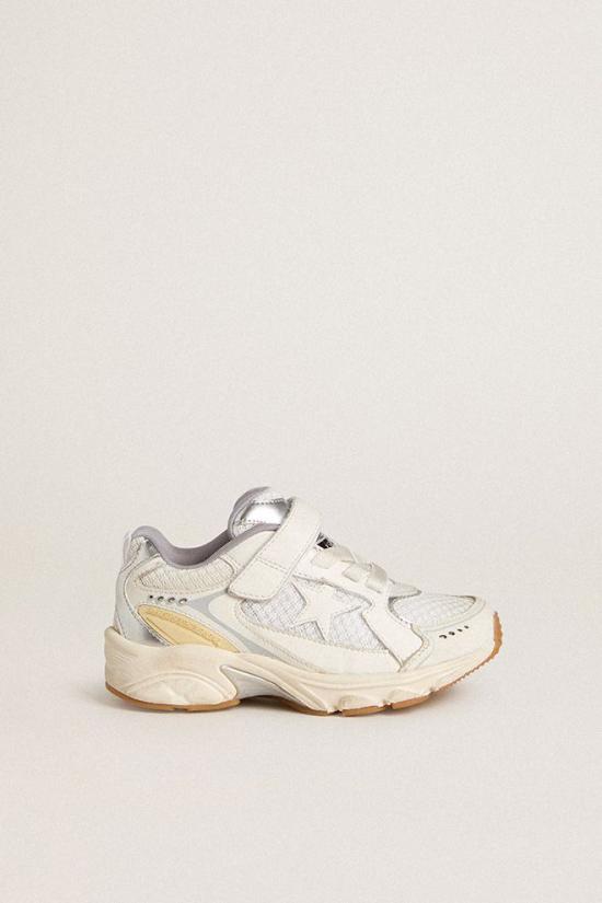 25FW [키즈] 골든구스 스니커즈 GJF00724 F007611 10565 White - GOLDEN GOOSE