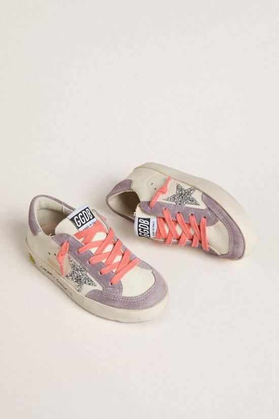 25FW [키즈] 골든구스 스니커즈 GJF00107 F007295 12160 White - GOLDEN GOOSE