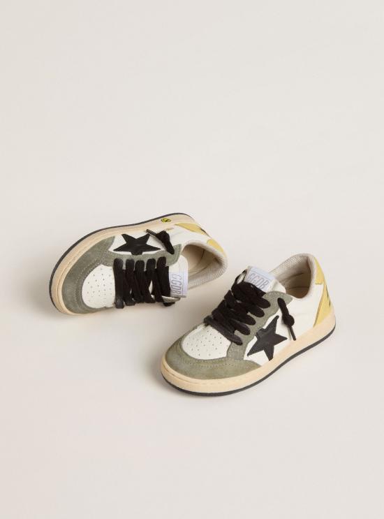 25FW [키즈] 골든구스 스니커즈 GJF00439 F007449 82986 White