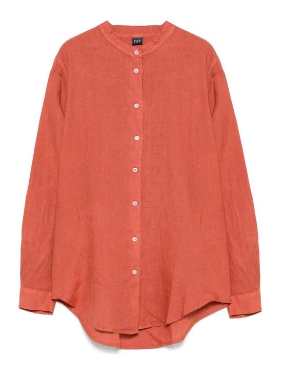 25SS 페이 셔츠 NCWA150570TVTW G822 CORALLO SCURO