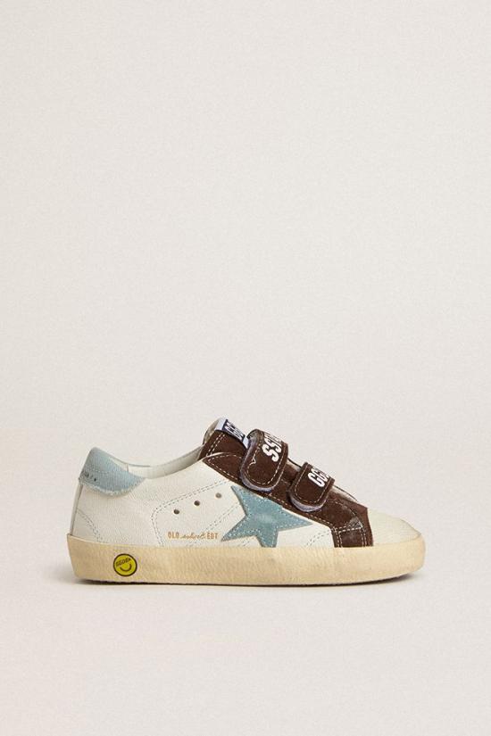 25FW [키즈] 골든구스 스니커즈 GJF00111 F007429 82977 White - GOLDEN GOOSE