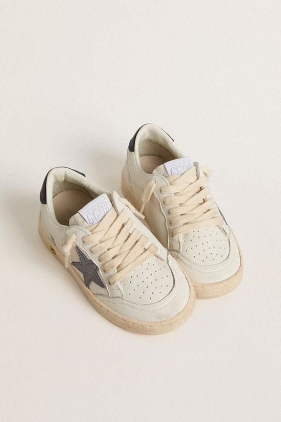 25FW [키즈] 골든구스 스니커즈 GJF00439 F007454 82479 White