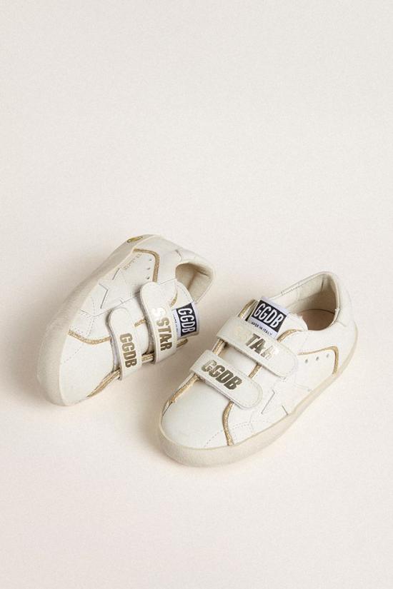 25FW [키즈] 골든구스 스니커즈 GJF00143 F007427 10847 White