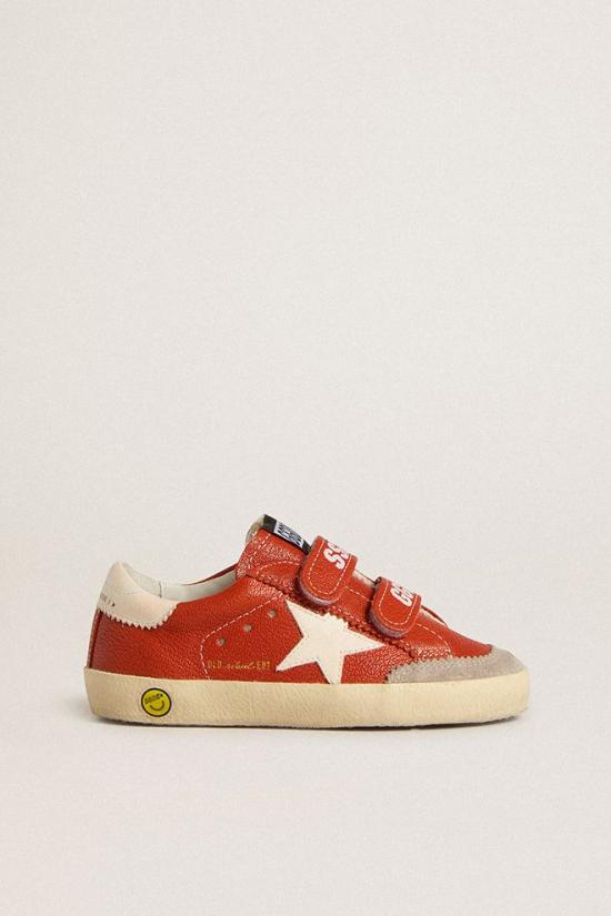 25FW [키즈] 골든구스 스니커즈 GJF00224 F007432 82981 Orange