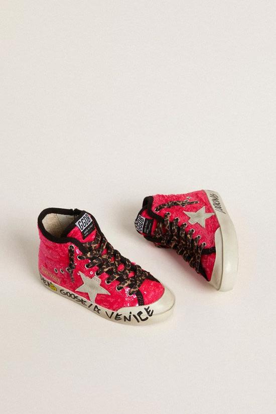 25FW [키즈] 골든구스 스니커즈 GYF00114 F007580 25612 Pink