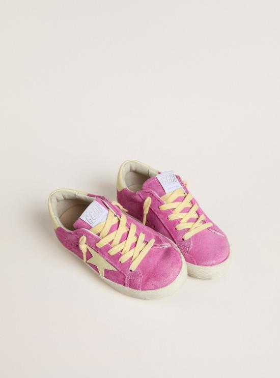 25FW [키즈] 골든구스 스니커즈 GJF00101 F007421 25775 Pink - GOLDEN GOOSE