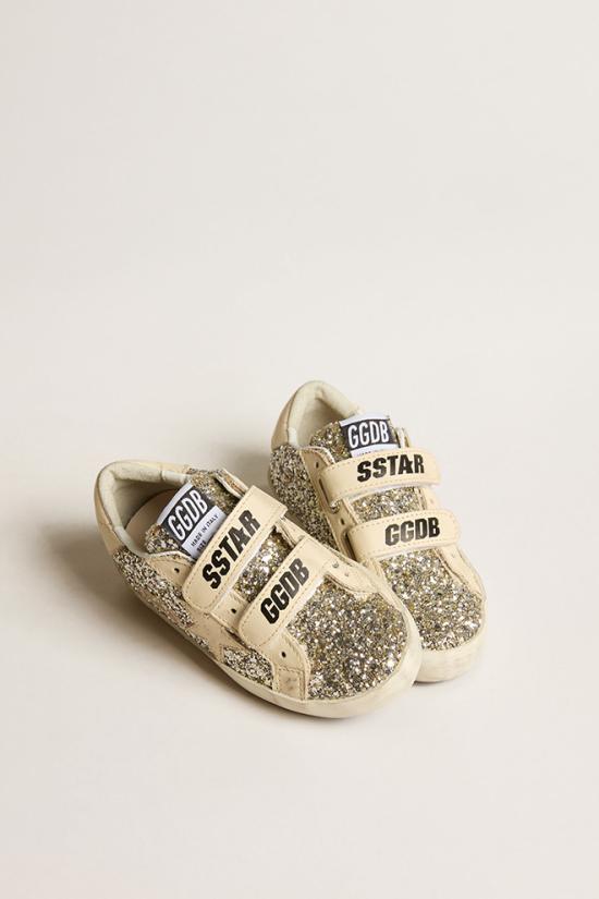 25FW [키즈] 골든구스 스니커즈 GJF00111 F005314 65195 Silver - GOLDEN GOOSE