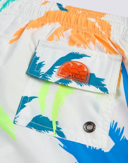 25SS [키즈] 선덱 수영복/비치웨어 B633BDRT4MZ 006MZ White - SUNDEK