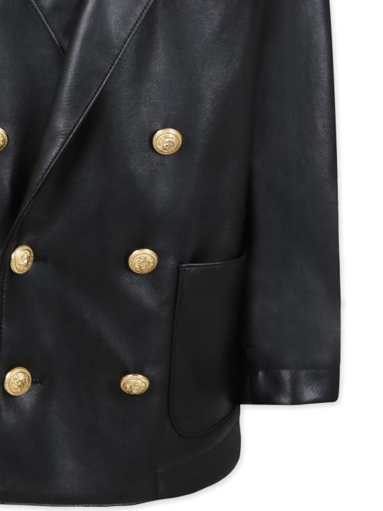 25SS [키즈] 발망 자켓 BW2P94 A0165 930OR Black - BALMAIN