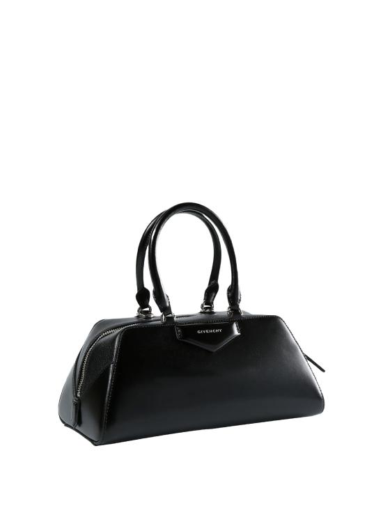 25FW 지방시 안티고나 박스 레더 스몰 이스트 웨스트 백 BB5130B2B2 001 Black - GIVENCHY