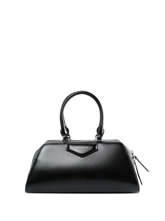 25FW 지방시 안티고나 박스 레더 스몰 이스트 웨스트 백 BB5130B2B2 001 Black