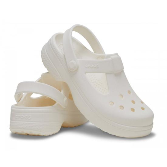 25SS [키즈] 크록스 샌들 210616 CHAL White - CROCS