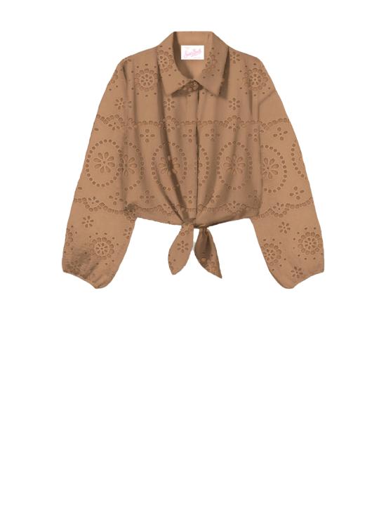 25SS 세인트바쓰 블라우스 FEB0001 00378H FEBE19 COTTON SANGALLO EMBRY