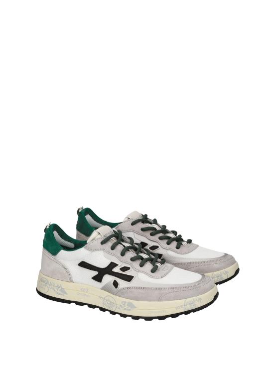 25SS 프리미아타 스니커즈 NOUS 7231 BIANCO VERDE - PREMIATA