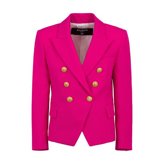 25SS [키즈] 발망 자켓 BW2A04 I0196 50LOR Fuchsia