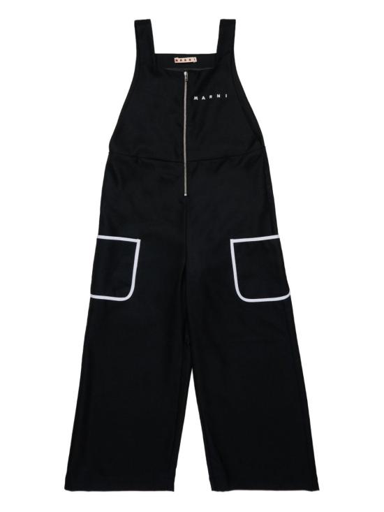 25FW [키즈] 마르니 점프수트 M01490 M00W3 0M00 Black