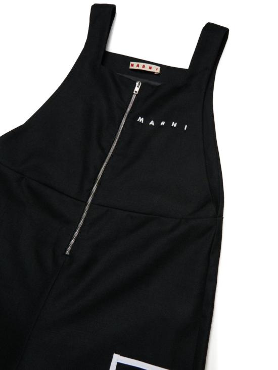 25FW [키즈] 마르니 점프수트 M01490 M00W3 0M00 Black - MARNI