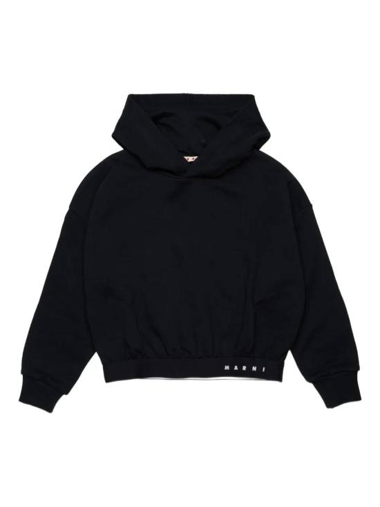 25FW [키즈] 마르니 니트/스웻셔츠 M01552 M00V1 0M900 Black