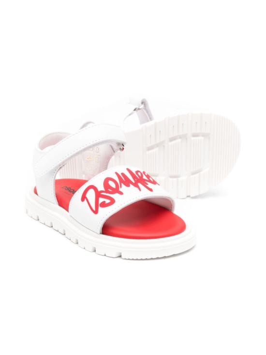 25SS [키즈] 디스퀘어드2 샌들 80105 White - DSQUARED2