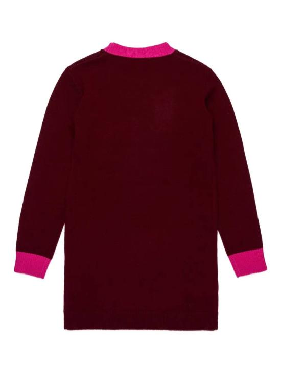 25FW [키즈] 마르니 원피스 M01619 M00ML 0M434 Bordeaux - MARNI