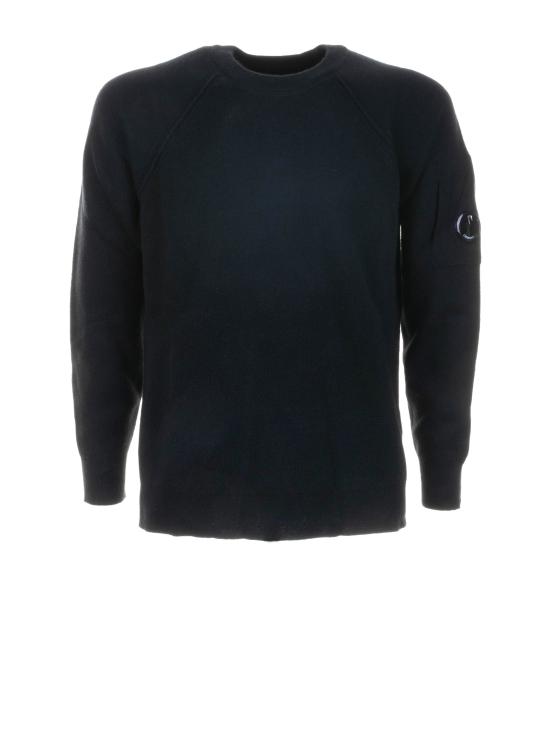 25FW 씨피 컴퍼니 램스울 크루넥 스웨터 19CMKN040A 110149A999 Black