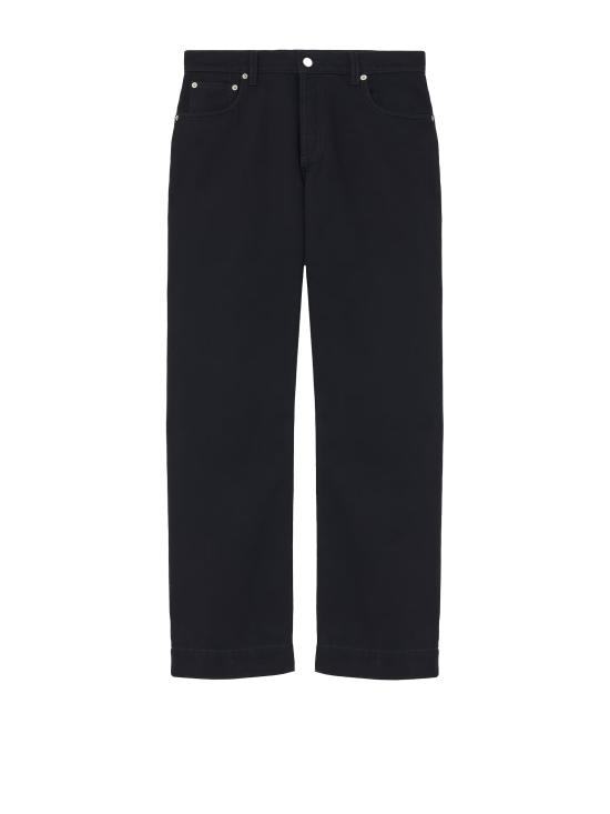25FW 알렉산더 맥퀸 데님 팬츠 839142 QYAAC1000 Black